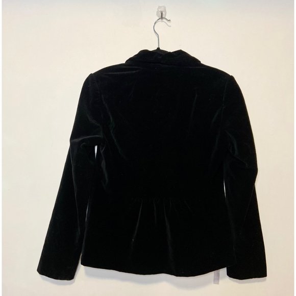 Tommy Hilfiger Black Velvet Blazer - Picture 2 of 4